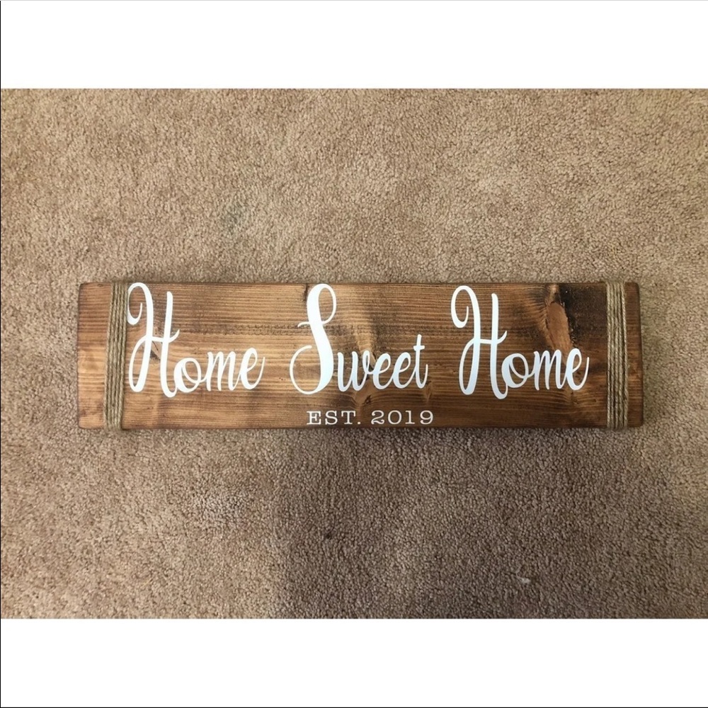 Home sweet home